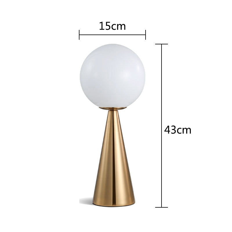 Postmodern table lamp Cone - 02 Options