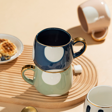 Load image into Gallery viewer, Exclusive Mugs stripes and dots - ceramic &amp; porcelain
