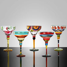 Load image into Gallery viewer, Cocktail Handapainted Crystal Glass
