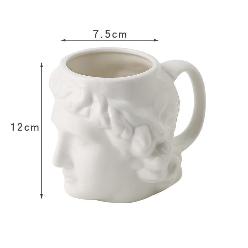 Mug 500ml David - ceramic