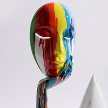 Load image into Gallery viewer, Decorative sculptures Masks Colors - contemporary art
