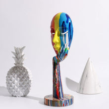 Load image into Gallery viewer, Decorative sculptures Masks Colors - contemporary art
