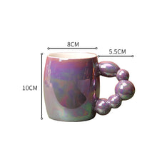 Load image into Gallery viewer, Mugs 400ml Glazed Pearls - ceramic &amp; porcelain
