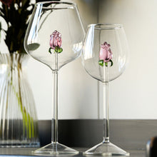 Load image into Gallery viewer, La Vie en Rose Glassess - Wine and Champagne style

